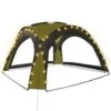 VidaXL Partytent Met LED En 4 Zijwanden 3,6x3,6x2,3 M Groen 2 VidaXL Partytent Met LED En 4 Zijwanden 3,6x3,6x2,3 M Groen -Bekend Tuinmeubelen Winkel 1000001087