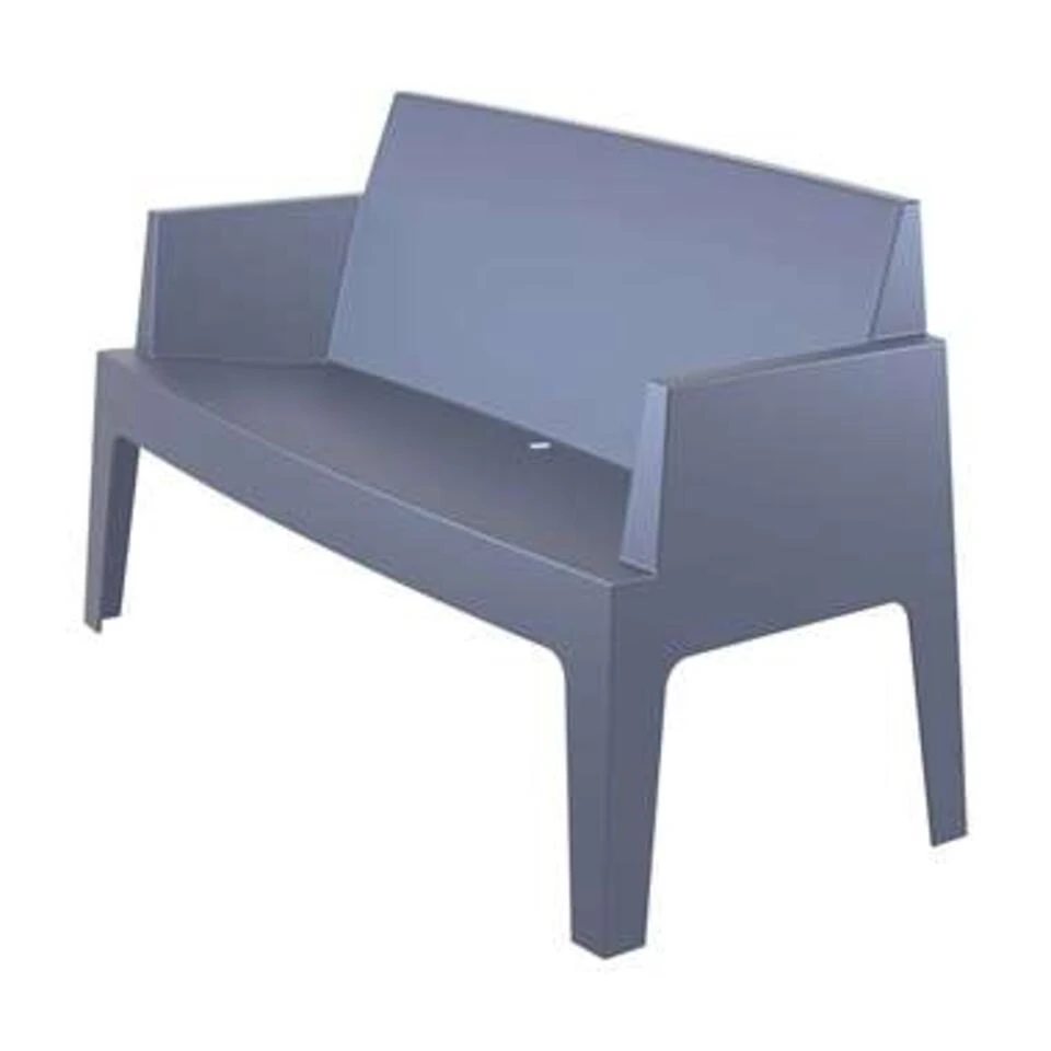 Garden Impressions Box Tuinbank L138 Cm The Original - Antraciet 3 Garden Impressions Box Tuinbank L138 Cm The Original - Antraciet