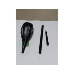 Pro Garden Tuinfakkel - Solar - Zwart - Vlameffect - 62 Cm -Bekend Tuinmeubelen Winkel 1000005917 0102