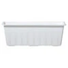 Prosperplast Plantenbak Agro - Wit - Rechthoekig - Kunststof - 50 Cm -Bekend Tuinmeubelen Winkel 1000008200