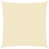 VidaXL Zonnescherm HDPE Vierkant 2x2 M Crème -Bekend Tuinmeubelen Winkel 1000009465