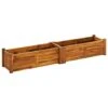 VidaXL Plantenbak Verhoogd 150x30x25 Cm Acaciahout 1 VidaXL Plantenbak Verhoogd 150x30x25 Cm Acaciahout -Bekend Tuinmeubelen Winkel 1000009554