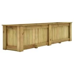 VidaXL Plantenbak Verhoogd 196x50x50 Cm Geïmpregneerd Grenenhout