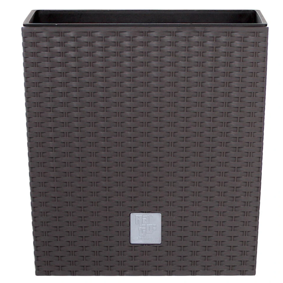 Prosperplast Plantenbak Rato - Bruin - Rotan - Kunststof - 26 Cm 3 Prosperplast Plantenbak Rato - Bruin - Rotan - Kunststof - 26 Cm