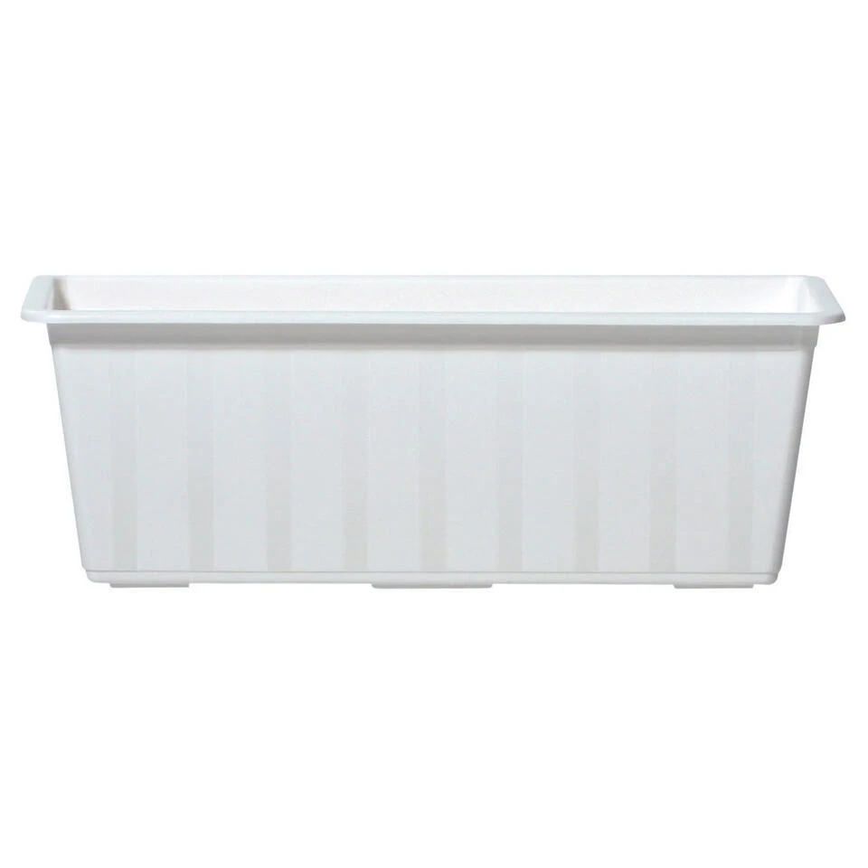 Prosperplast Plantenbak Agro - Wit - Rechthoekig - 40 Cm 2 Prosperplast Plantenbak Agro - Wit - Rechthoekig - 40 Cm