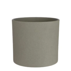 Mica Decorations Era Bloempot - H26 X Ø28 Cm - Ruw - Lichtgroen