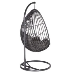 Garden Impressions Panama Hangstoel Ei - Donker Grijs -Bekend Tuinmeubelen Winkel 1000035642 0104