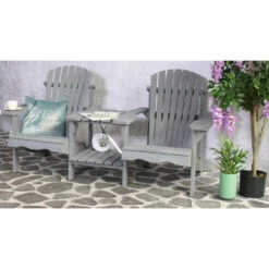 SenS-Line Adirondack Dubbele Tuinstoel - Hout - Grijs 9 SenS-Line Adirondack Dubbele Tuinstoel - Hout - Grijs -Bekend Tuinmeubelen Winkel 1000038286 0103