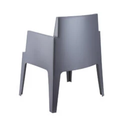 Garden Impressions Box Tuinstoel Antraciet The Original - 2 Stuks -Bekend Tuinmeubelen Winkel 1000040790 0104