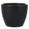 Ter Steege Bloempot - Zwart - Scandinavisch - Keramiek - 15 X 12 Cm -Bekend Tuinmeubelen Winkel 1000042770