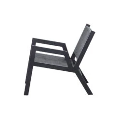 WOOOD Pem Fauteuil Outdoor - Aluminium - Zwart - Set Van 2 -Bekend Tuinmeubelen Winkel 1000047924 0102