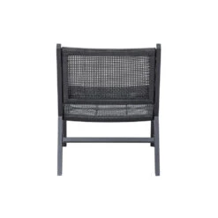 WOOOD Pem Fauteuil Outdoor - Aluminium - Zwart - Set Van 2 -Bekend Tuinmeubelen Winkel 1000047924 0103