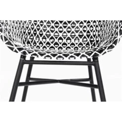 Hartman Delphine Dining Stoel White - Black -Bekend Tuinmeubelen Winkel 1000048786 0102