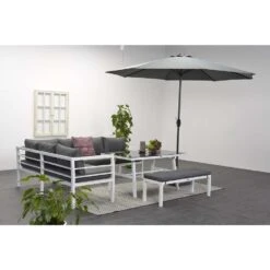 Garden Impressions Bari Lounge Diningset - 4 Delig - Wit 9 Garden Impressions Bari Lounge Diningset - 4 Delig - Wit -Bekend Tuinmeubelen Winkel 1000053012 0103