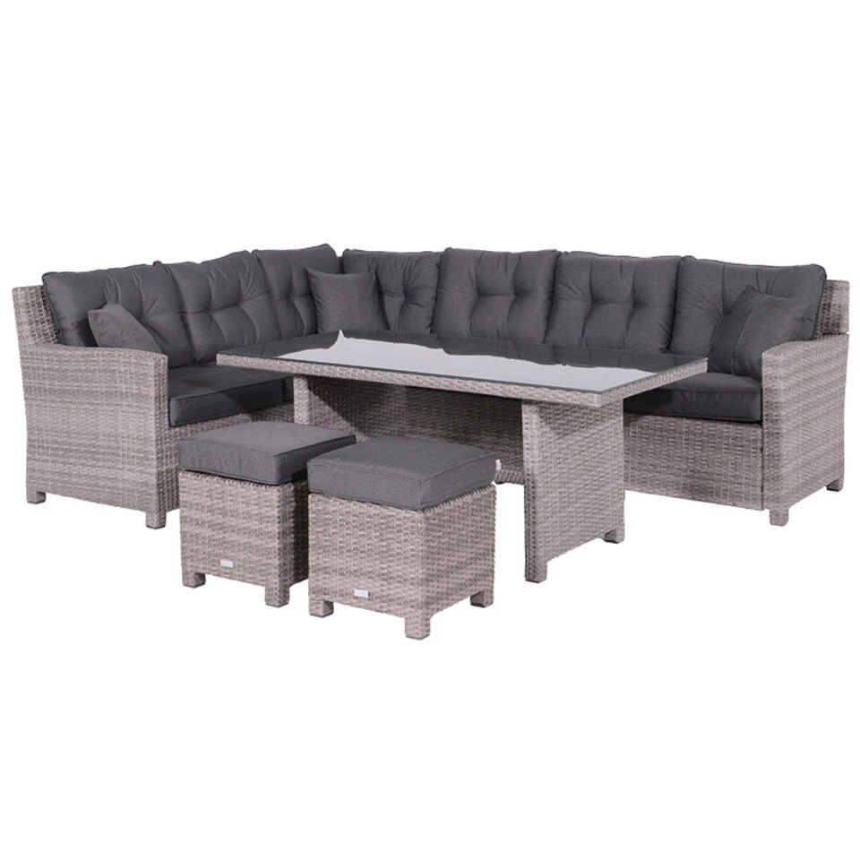 Westminster Lounge Dining Set Links - Organic Grey 4 Westminster Lounge Dining Set Links - Organic Grey - Afbeelding 2