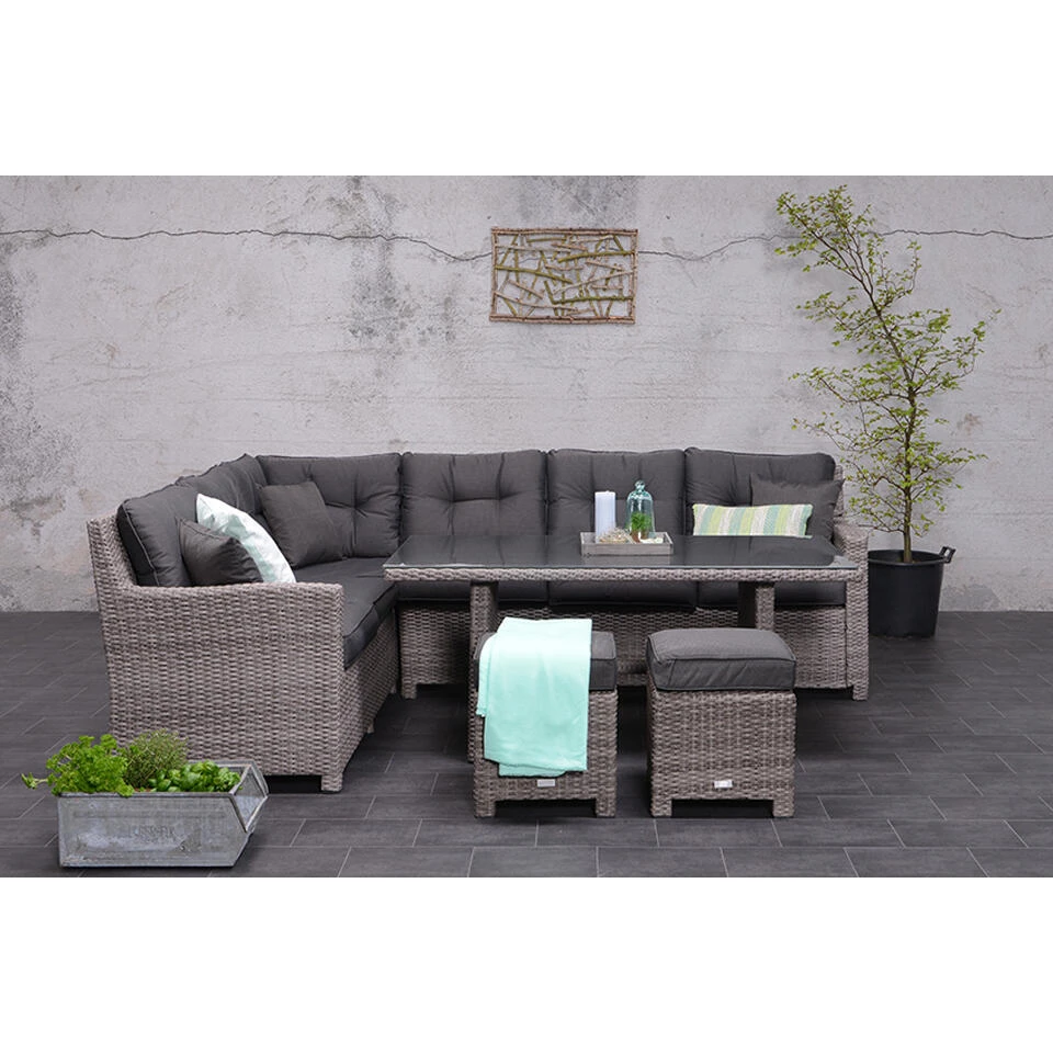Westminster Lounge Dining Set Links - Organic Grey 6 Westminster Lounge Dining Set Links - Organic Grey - Afbeelding 4