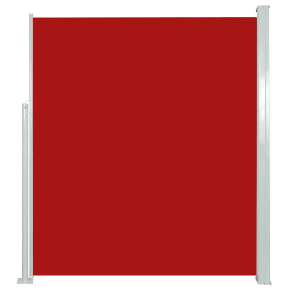 VidaXL Wind-/zonnescherm Uittrekbaar 160x300 Cm Rood 2 VidaXL Wind-/zonnescherm Uittrekbaar 160x300 Cm Rood