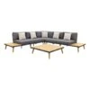 VDG Cordoba Loungeset Aluminium - Teak 4-delig 2 VDG Cordoba Loungeset Aluminium - Teak 4-delig -Bekend Tuinmeubelen Winkel 1000073168