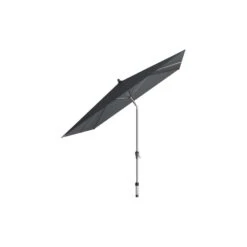 Platinum Riva Stokparasol 2.5x2.5 - Antraciet Met Voet En Hoes -Bekend Tuinmeubelen Winkel 1000073267 0102
