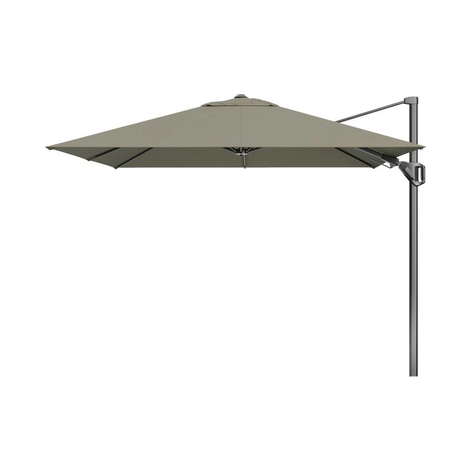 Platinum Voyager Zweefparasol T2 2,7x2,7 M. - Taupe Met Voet En Hoes 4 Platinum Voyager Zweefparasol T2 2,7x2,7 M. - Taupe Met Voet En Hoes - Afbeelding 2