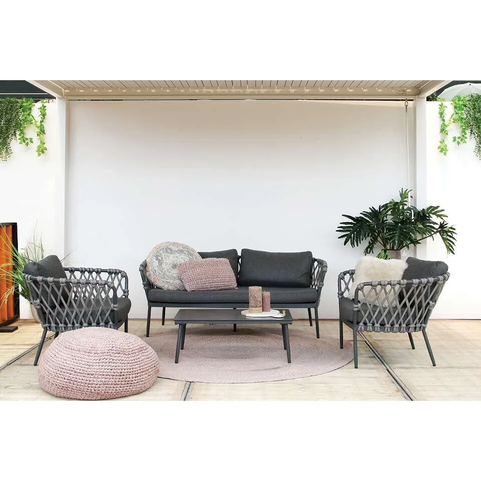 Fonteyn Loungeset Ontario 4 Fonteyn Loungeset Ontario - Afbeelding 2