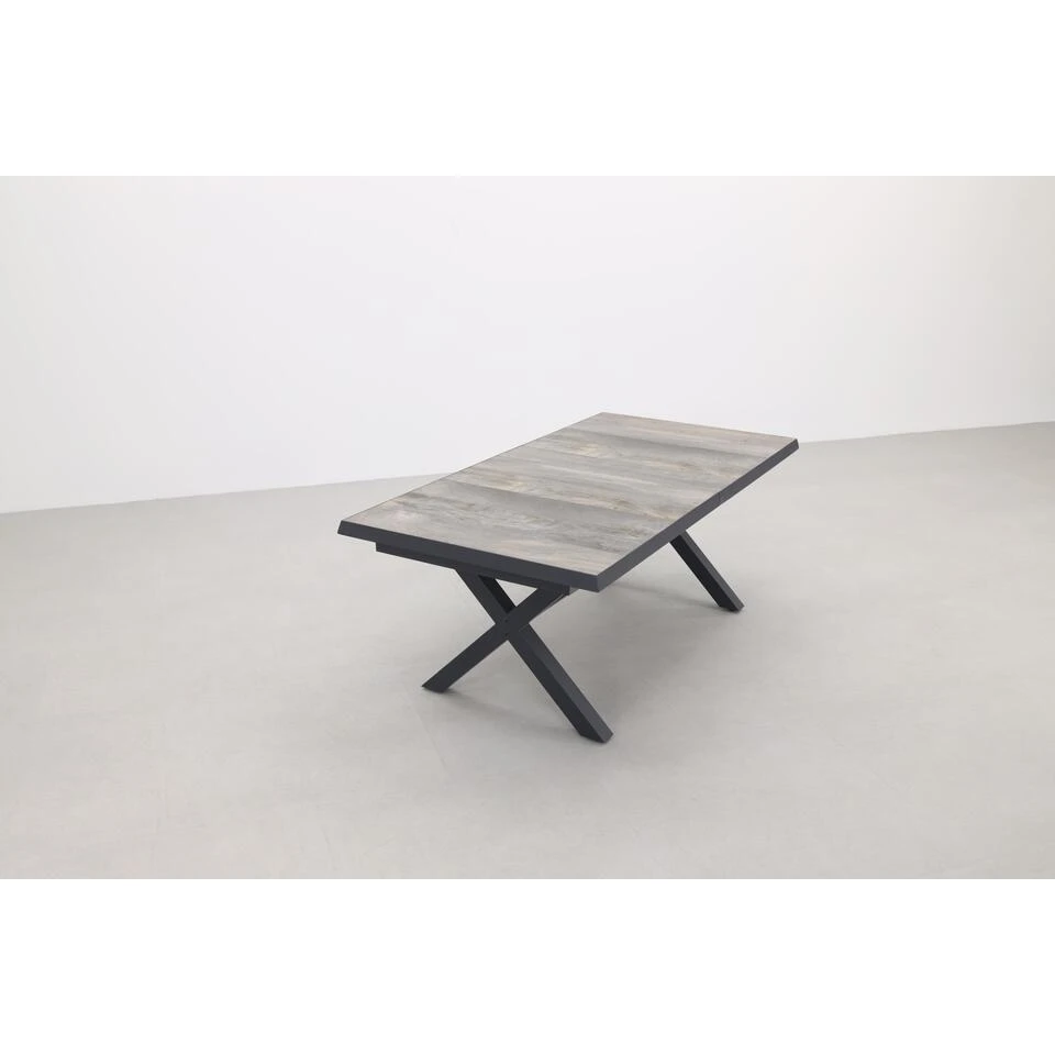 VDG Ottowa Uitschuifbare Tuintafel 205-265 X 100 Cm 6 VDG Ottowa Uitschuifbare Tuintafel 205-265 X 100 Cm - Afbeelding 4