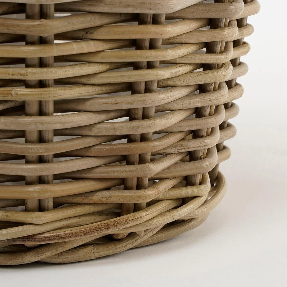 Mica Decorations Marcia Plantenmand Voor Buiten - H30 X Ø40 Cm - Grijs 5 Mica Decorations Marcia Plantenmand Voor Buiten - H30 X Ø40 Cm - Grijs - Afbeelding 3