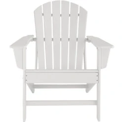 Tectake - 2 Tuinstoelen Janis Met Tafel - Houtlook - Wit -Bekend Tuinmeubelen Winkel 1000078042 0102