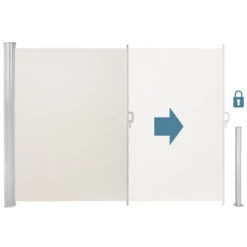 Tectake - Uittrekbaar Aluminium Windscherm Tuinscherm 160 X 300 Cm Beige 8 Tectake - Uittrekbaar Aluminium Windscherm Tuinscherm 160 X 300 Cm Beige -Bekend Tuinmeubelen Winkel 1000082552 0102
