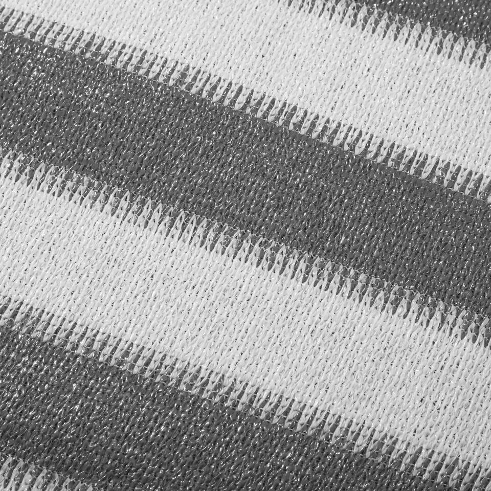 Tectake - Balkonscherm Privacyscherm - 90 Cm - Wit/grijs 6 Tectake - Balkonscherm Privacyscherm - 90 Cm - Wit/grijs - Afbeelding 4