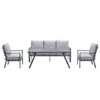 Garden Impressions Senja Lounge Dining Set 4-delig - Lgrijs 1 Garden Impressions Senja Lounge Dining Set 4-delig - Lgrijs -Bekend Tuinmeubelen Winkel 1000087176