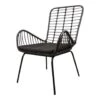 DS4U® Modo Rieten Lounge - Wicker - Zwart -Bekend Tuinmeubelen Winkel 1000088186