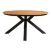 Arezzo Tuintafel Rond - Hout - Bruin -Bekend Tuinmeubelen Winkel 1000088287
