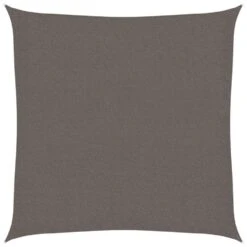 VidaXL Zonnezeil 160 G/m² 3x3 M HDPE Antracietkleurig