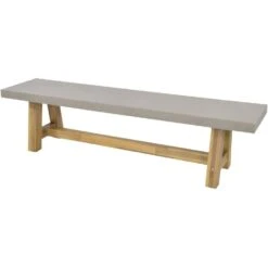 Judy Tuinbank 180cm - Hout - Grijs