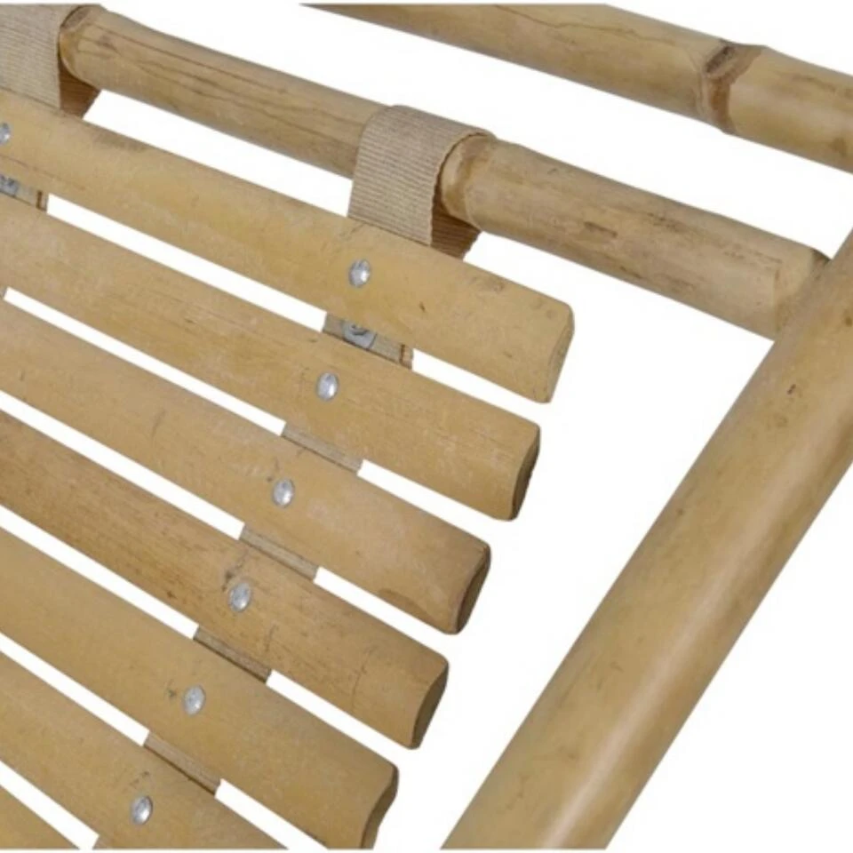 Levi Bamboe Strandstoel - Bamboe - Bruin 4 Levi Bamboe Strandstoel - Bamboe - Bruin - Afbeelding 2