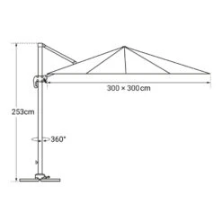 Happy Garden Schaduwzeilen MOLOKAI - Bruin - Aluminium -Bekend Tuinmeubelen Winkel 1000094918 0104