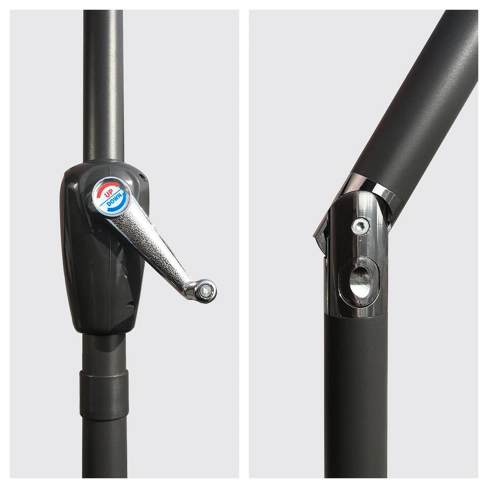 Happy Garden Schaduwzeilen HAPUNA - Roze - Aluminium 5 Happy Garden Schaduwzeilen HAPUNA - Roze - Aluminium - Afbeelding 3