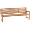 CLP Teakbank Halden 220 Cm 1 CLP Teakbank Halden 220 Cm -Bekend Tuinmeubelen Winkel 1000095888