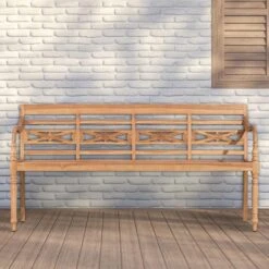 CLP Bank Maryland 170 Cm Teak 8 CLP Bank Maryland 170 Cm Teak -Bekend Tuinmeubelen Winkel 1000097777 0102