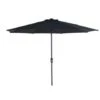 Garden Impressions Lotus Parasol Ø300 Cm - Zwart -Bekend Tuinmeubelen Winkel 1288375033