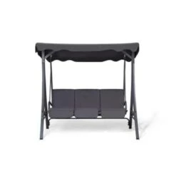 Beliani Schommelbank GARBO - Grijs Polyester -Bekend Tuinmeubelen Winkel 130aa4a9c1ff4b708ba36dcee014d182