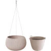 Prosperplast Bloempot Splofy - Taupe - Ophangbaar - Kunststof - 29 Cm 1 Prosperplast Bloempot Splofy - Taupe - Ophangbaar - Kunststof - 29 Cm -Bekend Tuinmeubelen Winkel 1436379117