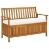 VidaXL Tuinopslagbank 120x63x84 Cm Massief Acaciahout 2 VidaXL Tuinopslagbank 120x63x84 Cm Massief Acaciahout -Bekend Tuinmeubelen Winkel 1733866284