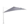 Garden Impressions Hawaii Zweefparasol 300x300 Mat White-licht Grijs