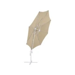 Beliani Cantilever Parasol SAVONA II - Beige Polyester -Bekend Tuinmeubelen Winkel 23926ccb0051436396c24e70edaa13ae