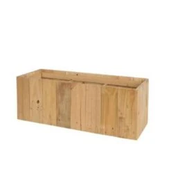 Beliani Plantenbak Voor Buiten TRIKALA - Lichte Houtkleur Dennenhout -Bekend Tuinmeubelen Winkel 281bc546d4c34fd8af3317805187eac8