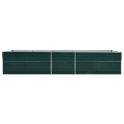 VidaXL Plantenbak Verhoogd 400x80x45 Cm Gegalvaniseerd Staal Groen -Bekend Tuinmeubelen Winkel 2f162af24b1e40e0813d343ef298bfcd