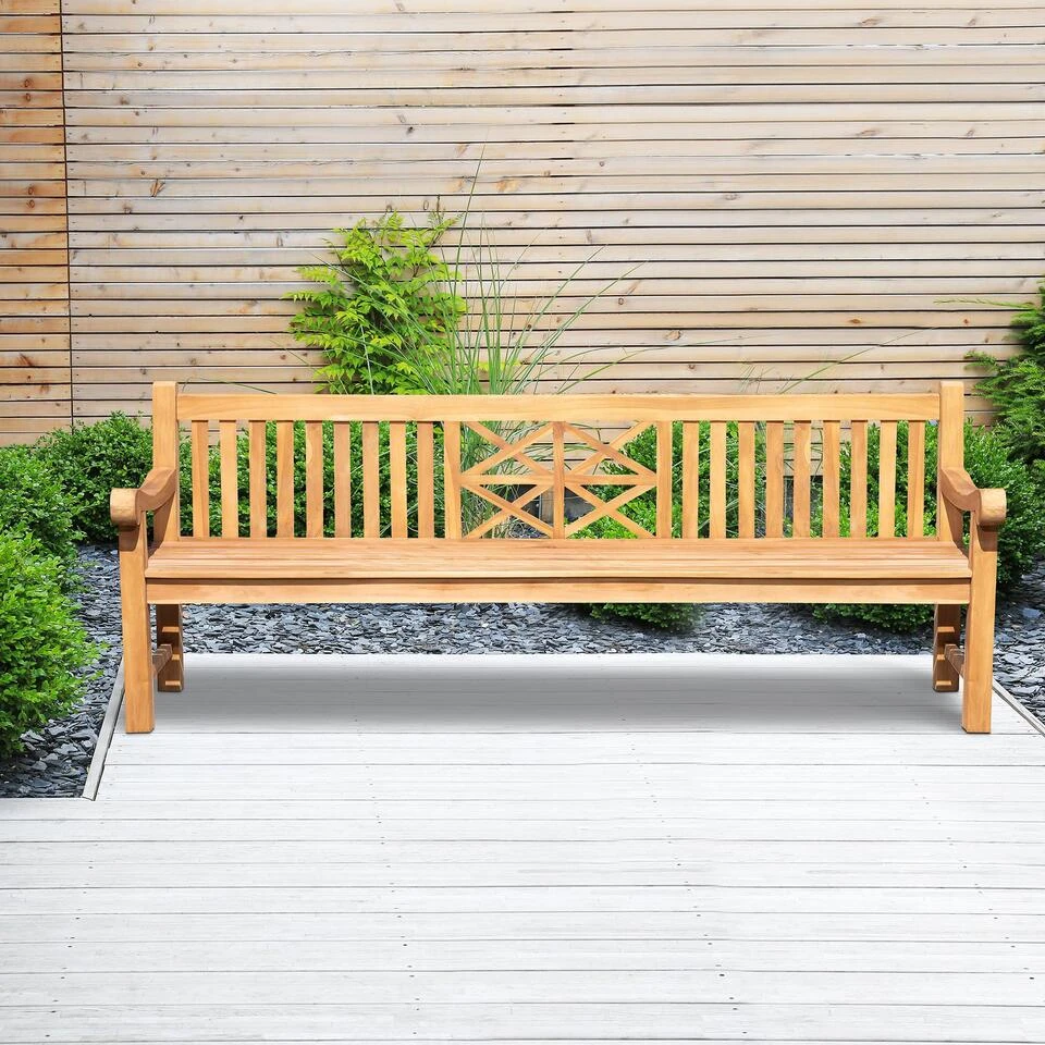 CLP Teakbank Florida 240 Cm 5 CLP Teakbank Florida 240 Cm - Afbeelding 3