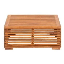 Le Sud Hocker Cèvennes - Bruin - 30x72x72 Cm -Bekend Tuinmeubelen Winkel 50104003 0100